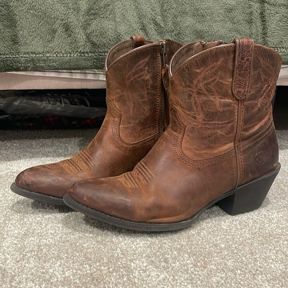 Ariat Brown Darlin booties